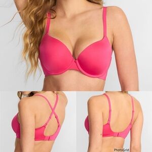 NWT Camio Mio Personalized Uplift Bra, 36DDDD (36G), Raspberry Sorbet